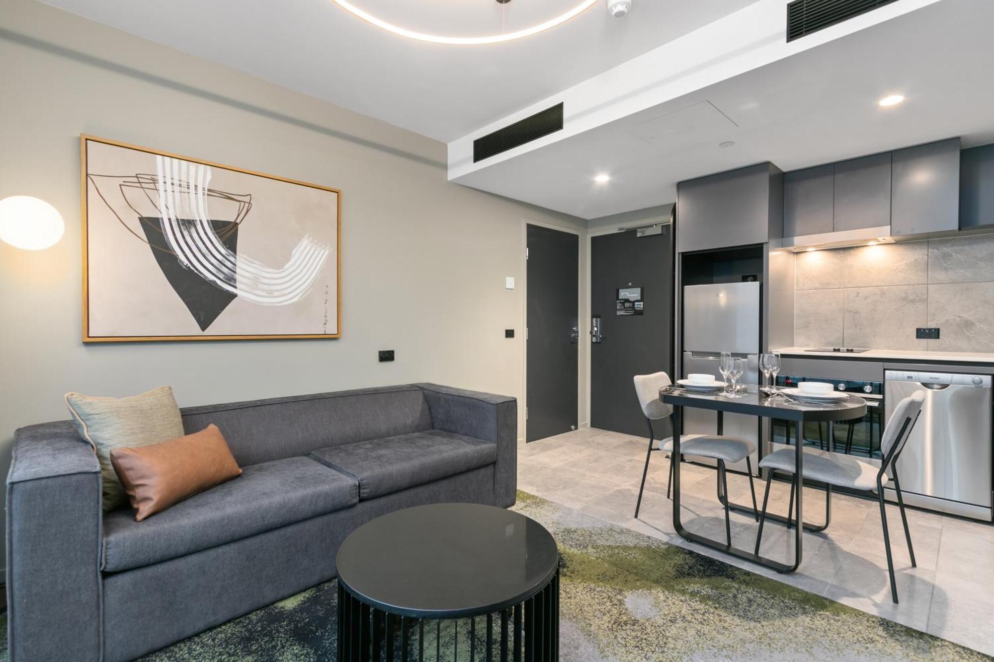 Melbourne City Apartment Hotel Bagian luar foto