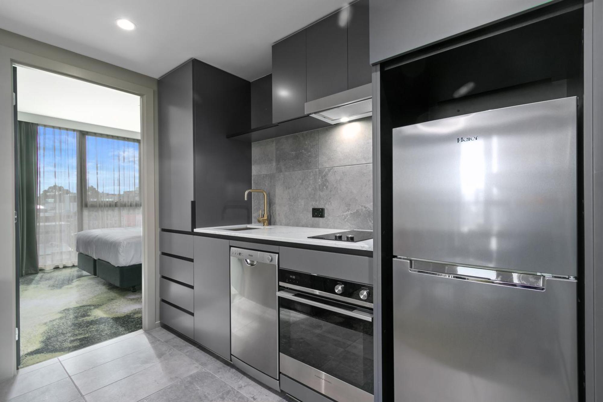 Melbourne City Apartment Hotel Bagian luar foto